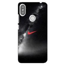 Чохол для Xiaomi Redmi S2 - з принтом Найк (AlphaPrint) (Найк червоний)