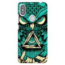 Чохол з пташками на Xiaomi Redmi S2 (VPrint) (Сова з оком)