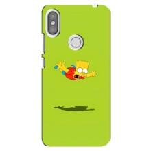 Чjхол з Сімпсонами для Xiaomi Redmi S2 (VPrint) (Барт Сімпсон)