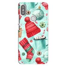 Чехол Санта Клаус для Xiaomi Redmi S2 – Одежда