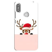 Чехол Санта Клаус для Xiaomi Redmi S2 – Олененок