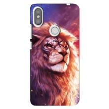 Чохол з картинкою ЛЕВ для Xiaomi Redmi S2 (VPrint) (Красочний Лев)