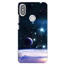 Чехол (ТПУ) с планетами на Xiaomi Redmi S2 – Космический вид