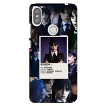 Чохли Венсдей на Xiaomi Redmi S2 Уенсдей (AlphaPrint) (колаж Венздей)