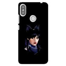 Чохли Венсдей на Xiaomi Redmi S2 Уенсдей (AlphaPrint) (серйозна Венздей)