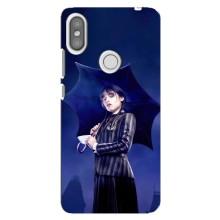 Чохли Венсдей на Xiaomi Redmi S2 Уенсдей (AlphaPrint) (Венздей з парасолькою)