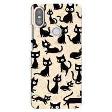 Чехол с рисунком кот на Xiaomi Redmi S2