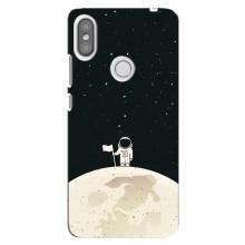 Космічні Чохли для Сяомі Редмі С2 (VPrint) (На місяці)
