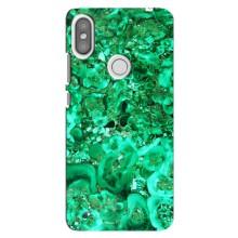 Мраморний чехол на Xiaomi Redmi S2 (VPrint) (Салатовий Мрамор)
