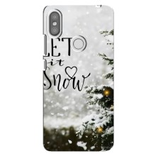 Новогодние, Праздничные Чехлы для Xiaomi Redmi S2 - 2024 год – Let it snow