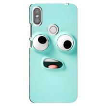 Силиконовые Чехлы (смешные стикеры) для Xiaomi Redmi S2 – мордочка