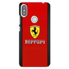 Силіконовий бампер з картинкою машини на Xiaomi Redmi S2 – Ferrari Logo