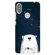 Силіконовий бампер з картинкою звірів для Xiaomi Redmi S2 – Ведмедиця