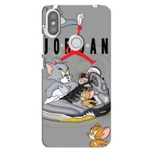 Силиконовый Чехол Nike Air Jordan на Редми С2 – Air Jordan