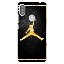 Силиконовый Чехол Nike Air Jordan на Редми С2 (Джордан 23)