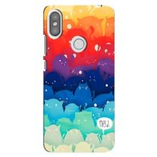 Силиконовый чехол с котиком для Xiaomi Redmi S2 – Mew