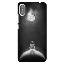 Силиконовый Чехол с принтом "Космонавты" на Xiaomi Redmi S2 – Космонавт романтик