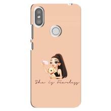 Силиконовый Чехол на Xiaomi Redmi S2 с картинкой Стильных Девушек (С собакой)