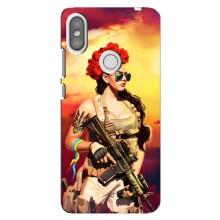 ЗСУ Чехлы (TPU) для Xiaomi Redmi S2 – Женщина солдат