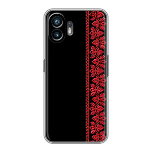 Силіконовый Чохол на Xiaomi Redmi Turbo 4 Pro (Червона вишиванка)