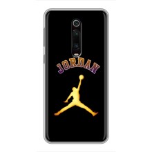 Чохли для Xiaomi Mi 9T - з картинкою JORDAN (AlphaPrint) (Jordan Gold)