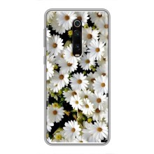 Чохол з ромашками на Xiaomi Mi 9T – Рамка в ромашках