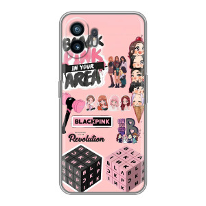 Чехлы с картинкой для Xiaomi Turbo 4 – BLACK PINK коллаж