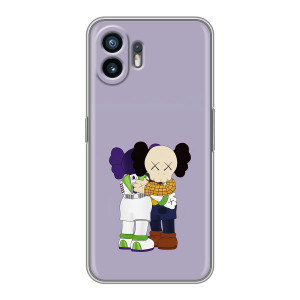 Чохли для Xiaomi Turbo 4 - Bearbrick Louis Vuitton (PREMIUMPrint)