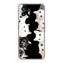 Чохол на Сяомі Турбо 4 з Котиками (VPrint) (Погляд котиків)