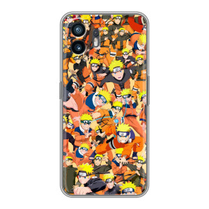 Чохли з принтом НАРУТО на Xiaomi Turbo 4 (Коллаж Наруто)