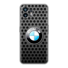 Чехол для Ксиаоми Турбо 4 - с принтом БМВ (AlphaPrint) – Знак БМВ