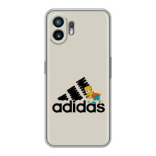 Чохол з картинкою Адідас на Xiaomi Турбо 4. (Адідас Гомер)