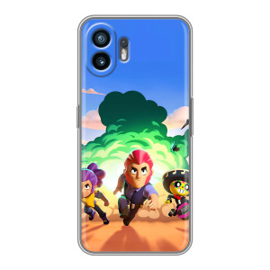 Силіконовый Чохол на Xiaomi Turbo 4 з картинкою Brawl Stars – Бравел Старс