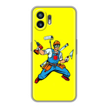 Силіконовий бампер (Працівники) на Xiaomi Turbo 4 – Будівельник