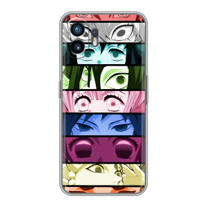Силиконовые чехлы с глазами Anime для Хiaomi Турбо 4 – Глаза Хашира