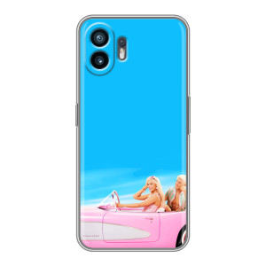 Силіконовый Чохол Барбі фільм на Xiaomi Turbo 4 (Барбі і Кен)