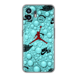 Силіконовый Чохол Nike Air Jordan на Сяомі Турбо 4 – Джордан Найк