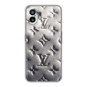 Текстурный Чехол Louis Vuitton для Хiaomi Турбо 4 (Бежевый ЛВ)