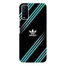 Чехлы Адидас для ViVO Y12s (AlphaPrint) (Адидас с полосами)