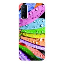 Чехлы (ART) Цветы на ViVO Y12s (VPrint) (Семицветик)