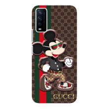 Чехлы Бренд GUCCI для ViVO Y12s – Маус Гуччи