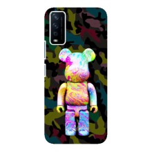 Чохли для ViVO Y12s - Bearbrick Louis Vuitton (PREMIUMPrint) (Яскравий Bearbrick)