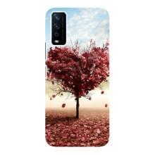 Чехлы для любимой на Виво у12с (VPrint) (Дерево сердце)