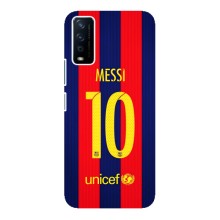 Чехлы Месси для ViVO Y12s (AlphaPrint) (Messi Barca 10)