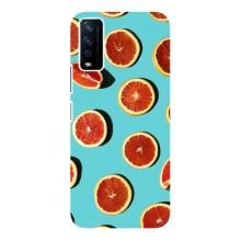 Чехлы с Фруктами для ViVO Y12s (VPrint) (Грейпфрут)
