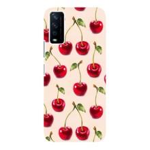 Чехлы с Фруктами для ViVO Y12s (VPrint) (Вишня)