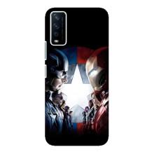 Чехлы с героями Марвел ViVO Y12s (VPrint)