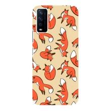Чехлы с картинкой Лисички для ViVO Y12s (VPrint) (Лисички)
