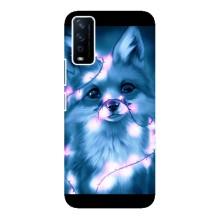 Чехлы с картинкой Лисички для ViVO Y12s (VPrint) (Яркая лисичка)