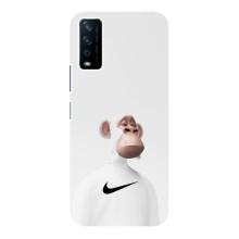 Чехлы с Обезьянами NFT для ViVO Y12s (AlphaPrint) (обезьяна NFT Nike)